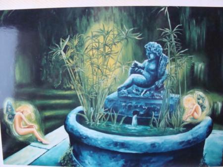 la fontaine sacrée